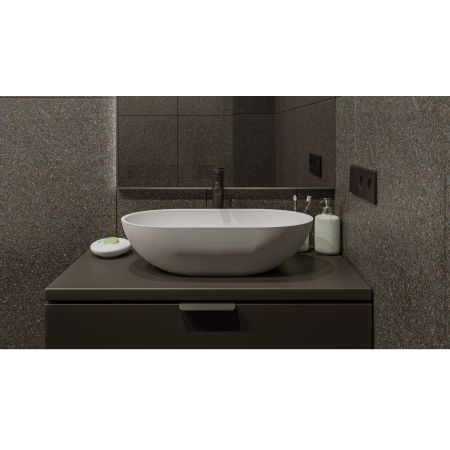 Умывальник WHITECROSS Amber 60x35 (белый мат) иск. камень