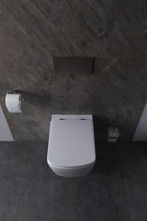 Крышка-сиденье для унитаза Allen Brau Liberty 4.33006.20 белый глянец, артикул 4.33006.20