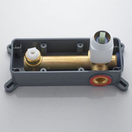 Смеситель для раковины встраиваемый Shevanik S9941C, белый