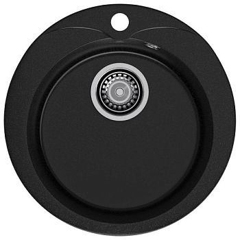 Кухонная мойка GranFest RONDO 480, черный