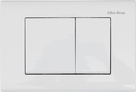 Клавиша смыва Allen Brau Liberty 9.20002.20 белый глянец, артикул 9.20002.20