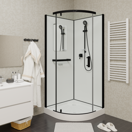 Кабина KORRA90B душевая Cerutti SPA (90x90x205), артикул KORRA90B