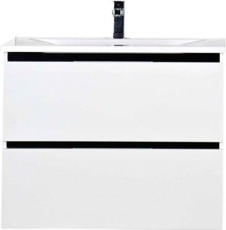 Тумба с раковиной De Aqua Ариетта 90 белый