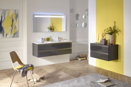 Тумба под раковину JACOB DELAFON VOX 100 EB2025-RA-G1C (подвесная, белый глянец), шт