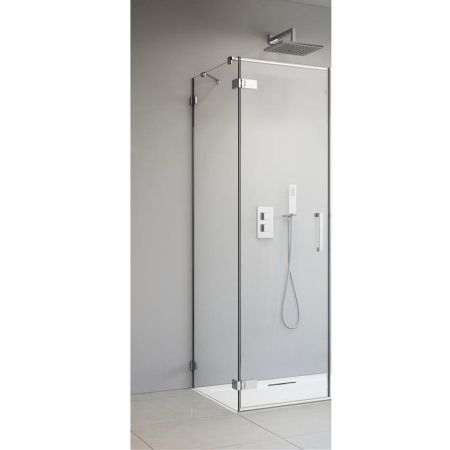 Душевая стенка Radaway Arta S 2 90 боковая профиль Хром стекло прозрачное, артикул 386111-03-01