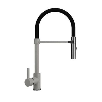 Смеситель для кухни Ulgran U-024-310, серый