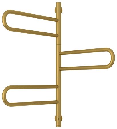 Электрический полотенцесушитель СУНЕРЖА "ПАРЕО 4.0-3С" 773х535 (Матовое Золото), артикул 032-0823-0773