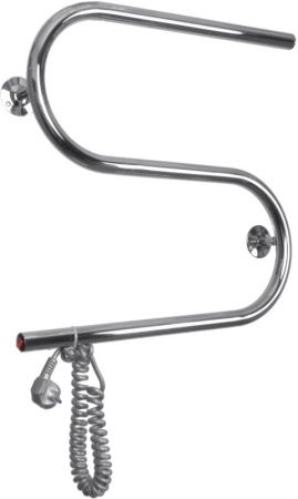 Электрический полотенцесушитель Domoterm S-образный DMT 112 42*50 EK L Хром