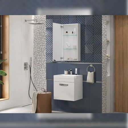 Зеркальный шкаф Velvex Klaufs, 40 см, артикул zsh.KLA.40