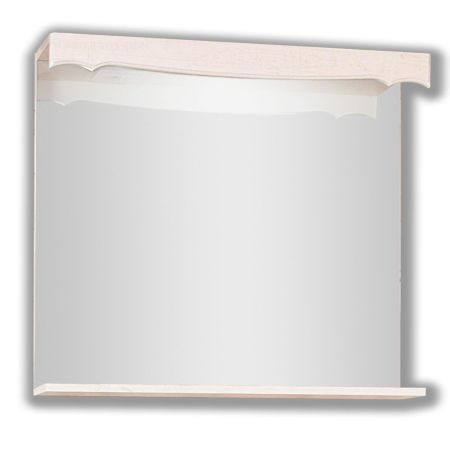 Зеркало Бриклаер КАНТРИ 85 см, бежевый дуб прованс, артикул 4627125413612