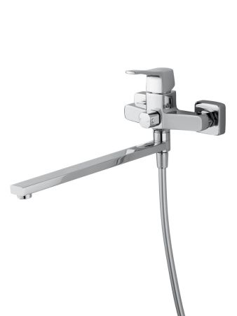 Смеситель для ванны WONZON & WOGHAND FLEX, Хром (WW-639906-CR), артикул WW-639906-CR