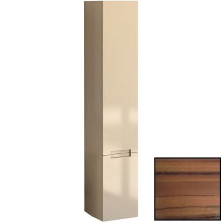 Шкаф пенал SanVit Палома 32 ppal с фактурой под дерево подвесной Зебрано