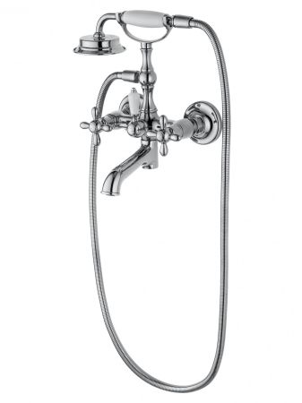 Смеситель для ванны с душем WONZON & WOGHAND RETRO, Хром (WW-88639020-CR)