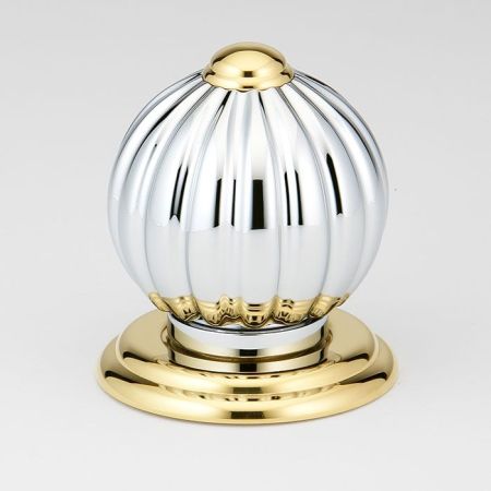 THG MANDARINE METAL Вентиль смесителя для раковины, цвет хром/золото