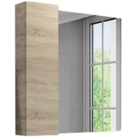 Зеркало со шкафом Comforty Тромсе 80 4142222 Дуб сонома, артикул 4142222