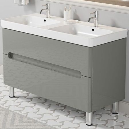 Тумба с раковиной SanVit Форма 120 kforma1202 в цвете Ral Шоколад Тумба с раковиной SanVit Форма 120 kforma1202 в цвете Ral Шоколад