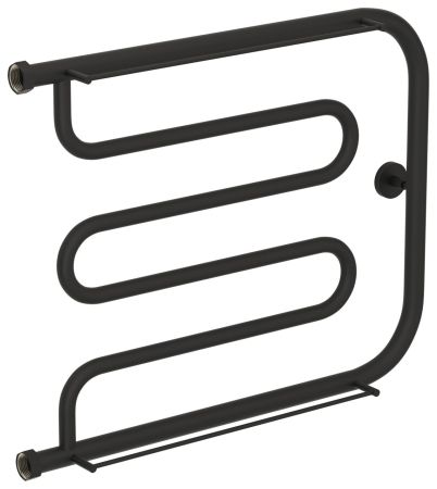 Полотенцесушитель водяной "Лира+" 2П 500х650 Н. Г. 1" (МУАР Темный Титан), артикул 15-4012-5065