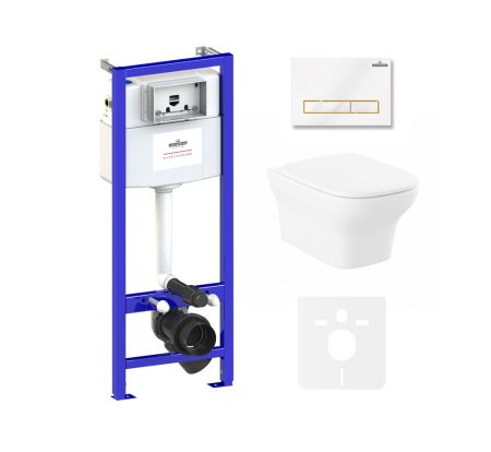 Комплект 6 в 1 Lavinia Boho Bristol Rimless 75110215, премиум с пластиковой клавишей, артикул 75110215