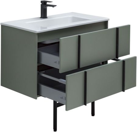 Тумба под раковину Allen Brau Reality 80 1.32005.CGM олива матовый, артикул 1.32005.CGM