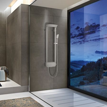 Душевая панель Black&White W2040