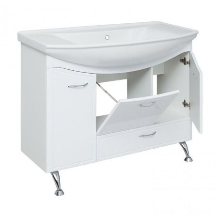 Тумба под раковину Runo Севилья 105 4620750021771 Белая