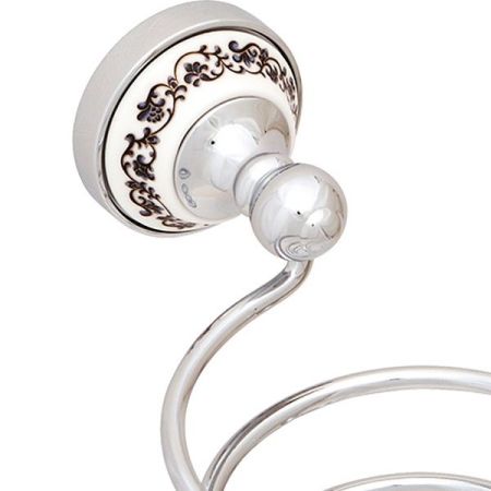 Держатель для фена Fixsen Bogema FX-78519 Хром Белый, артикул FX-78519