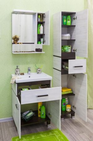 Тумба для раковины Sanflor Техас 60 Н0000001077 Северное дерево, артикул Н0000001077