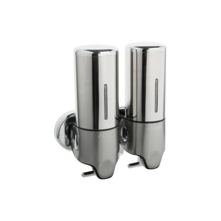 Дозатор жидкого мыла FIXSEN HOTEL FX-31012A-2, серый/хром, артикул FX-31012A-2