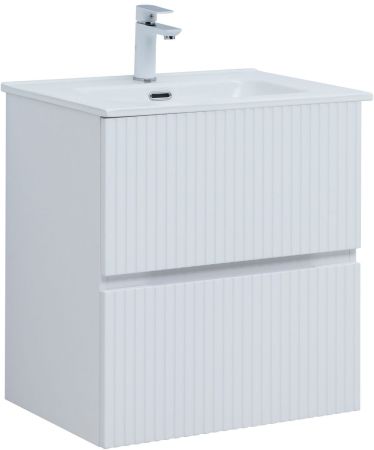 Тумба под раковину Aquanet Джейн 60 белый матовый, артикул 00313284