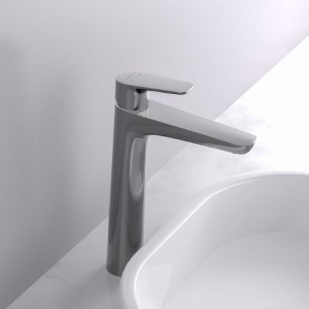 Смеситель для раковины 230, без донного клапана AQUATEK AQ1104CR БЕТТА, артикул AQ1104CR