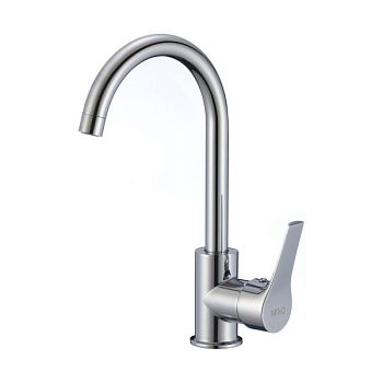 Смеситель для кухни D-Lin D155418-6, хром