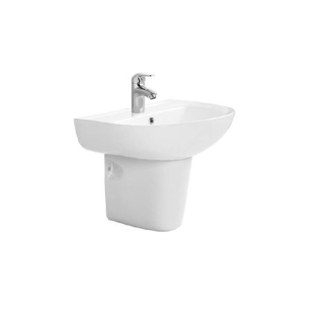 Раковина подвесная AQ5420-00 550*440, белая, артикул AQ5420-00