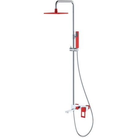 Стойка для душа Q ChromeRed_Комплект, артикул 148-CRR