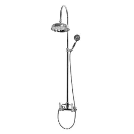 Душевая стойка со смесителем, верхним и ручным душем CEZARES DIAMOND-CD-Sw