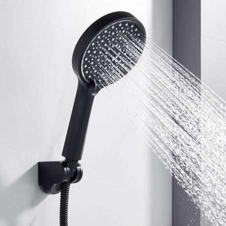 Смеситель для ванны Shevanik S4322H, черный