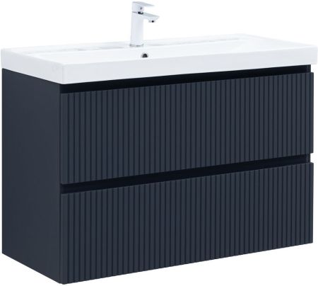 Тумба под раковину Aquanet Джейн (Flat) 100 маренго, артикул 00335431