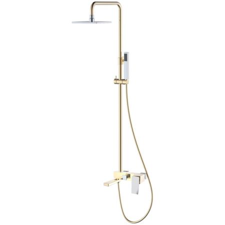 Стойка для душа Q GoldChrome.2_Комплект