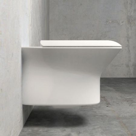 AZZURRA PRUA Унитаз подвесной 52х35х34 см, цвет белый, с креплением, артикул PRVKSP000000BI/(PRU100/SOSK bi)