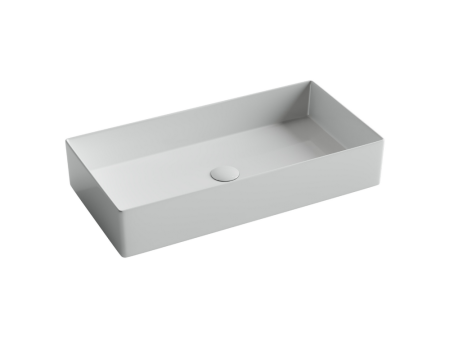Раковина накладная прямоугольная Элемент (Element) 701x361x130, цвет белый, арт.CN6071, артикул CN6071