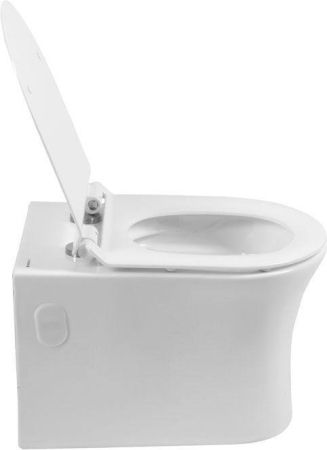 Унитаз подвесной Aquanet Rimless Roll-W CL-12249D, артикул Roll-W