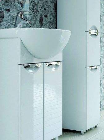 Тумба под раковину Vigo Callao 50 Белая, артикул J-0-500(Уют)