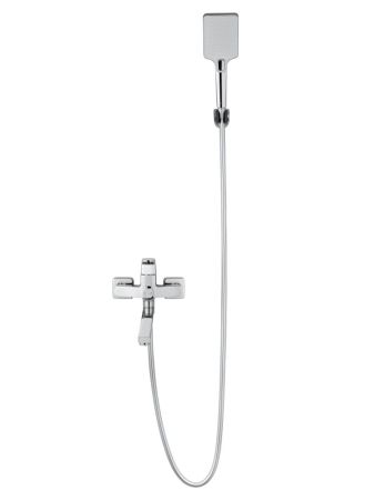 Смеситель для ванны WONZON & WOGHAND FLEX, Хром (WW-639906-CR), артикул WW-639906-CR