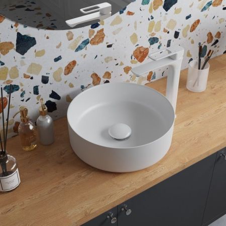 Выпуск IDDIS для умывальника без перелива, белый матовый Optima Home (OPHWM00i88), артикул OPHWM00i88