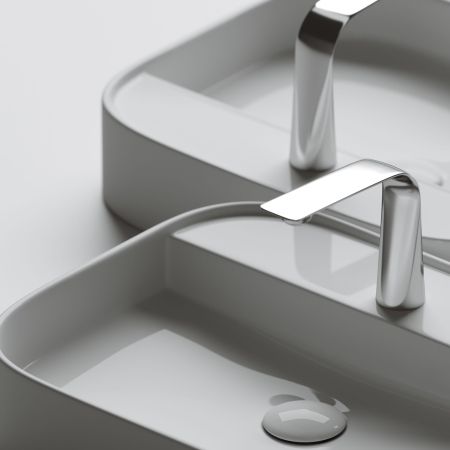 Умывальник чаша накладная прямоугольная Element 550*450*110мм CN6034, артикул CN6034