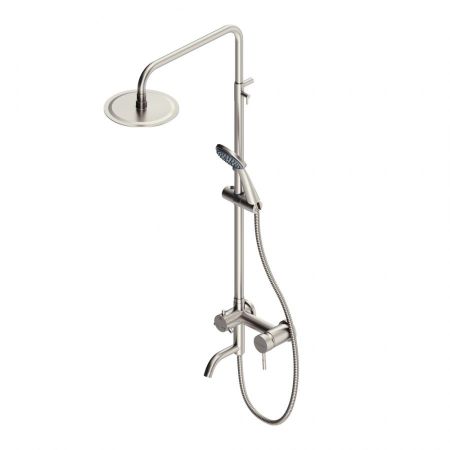 D0703000SS Logic  new душевая система со смесителем из нержавеющей стали, артикул D0703000SS