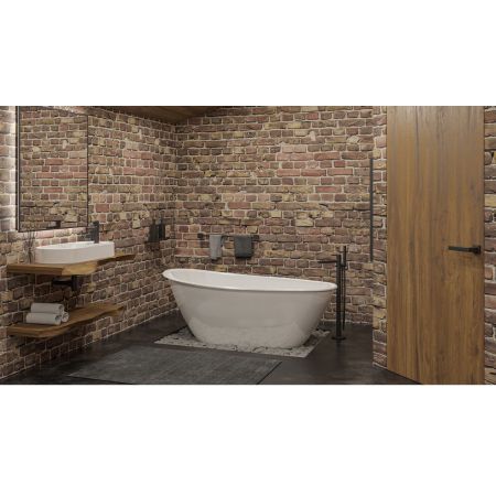 Ванна WHITECROSS Spinel B 155x73 (белый глянец) иск. камень, артикул 0210.155073.100