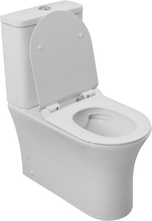 Чаша напольного унитаза Aquanet Rimless Roll-C CL-12249B, артикул Roll-C