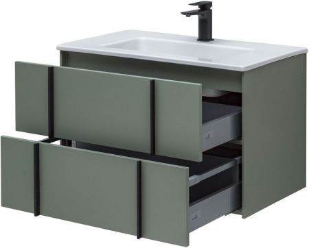 Тумба под раковину Allen Brau Reality 80 1.32005.CGM олива матовый, артикул 1.32005.CGM