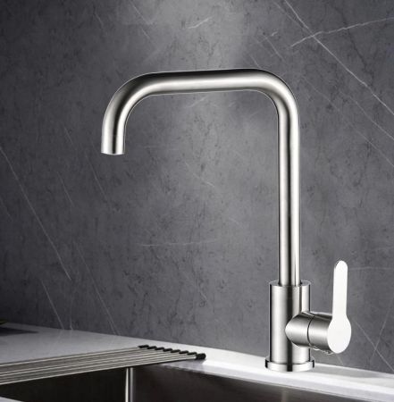 Смеситель для кухни WesnaArt EKO EKO05-150, сатин, артикул EKO05-150