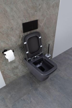 Чаша подвесного унитаза Allen Brau Infinity 4.21011.AN антрацит, артикул 4.21011.AN